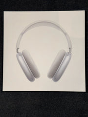 Apple AirPods Max Wireless Over-Ear Headphones – Silver – OEM Lightning to USB‑C Cable