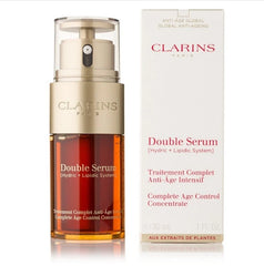 50 ml. Clarins Double Serum (hydric + Lipidic System) Age Control Concentrate