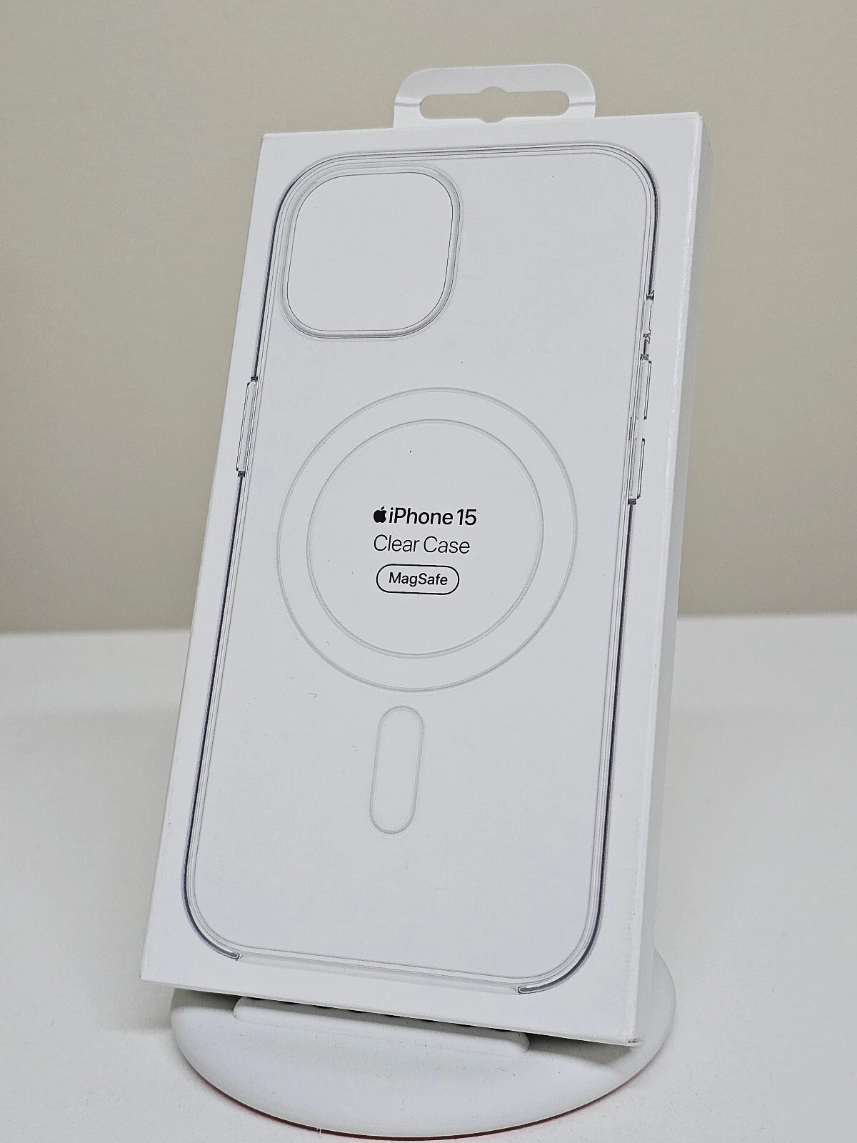 Genuine Apple Clear Case with MagSafe for iPhone 15 – Open Box